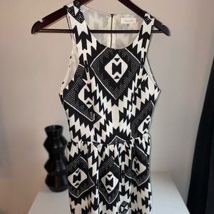 Short ‘Aztec’ Print Dress